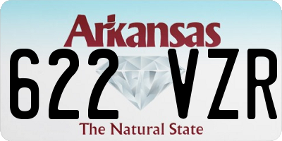 AR license plate 622VZR