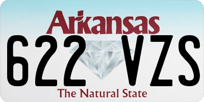 AR license plate 622VZS