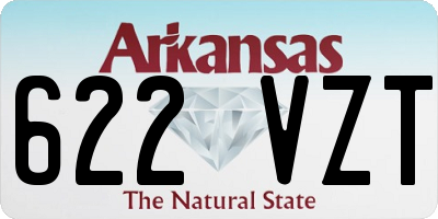 AR license plate 622VZT