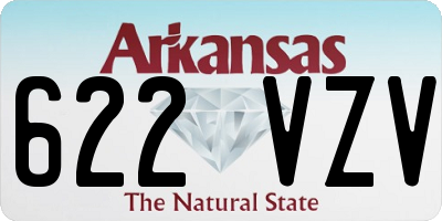 AR license plate 622VZV
