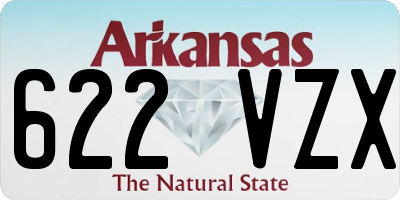 AR license plate 622VZX