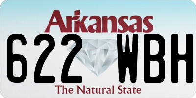 AR license plate 622WBH