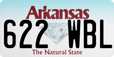AR license plate 622WBL