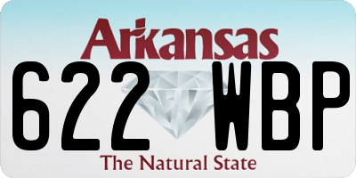 AR license plate 622WBP