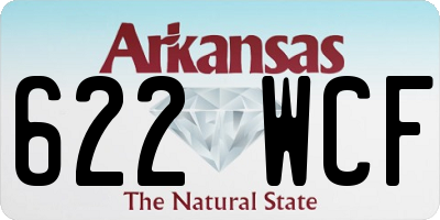 AR license plate 622WCF