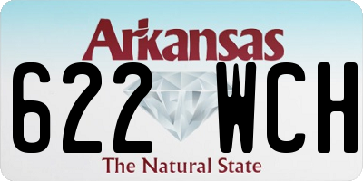 AR license plate 622WCH