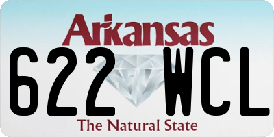 AR license plate 622WCL