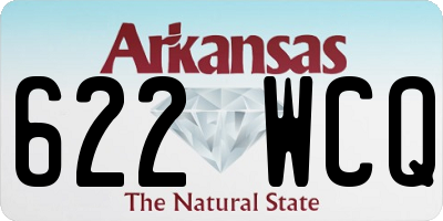 AR license plate 622WCQ