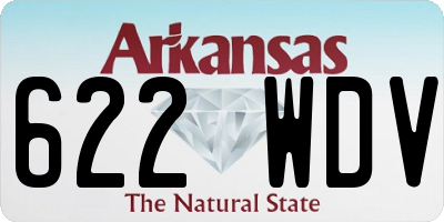 AR license plate 622WDV
