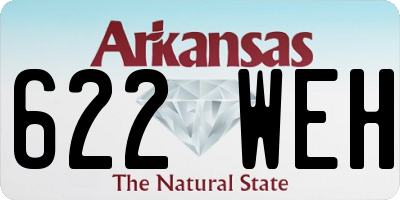 AR license plate 622WEH