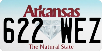AR license plate 622WEZ