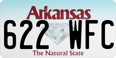 AR license plate 622WFC