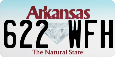 AR license plate 622WFH