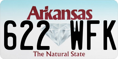 AR license plate 622WFK