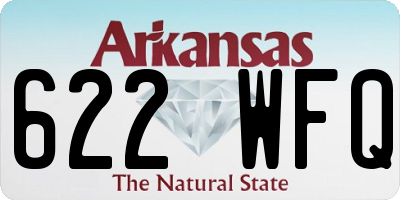 AR license plate 622WFQ
