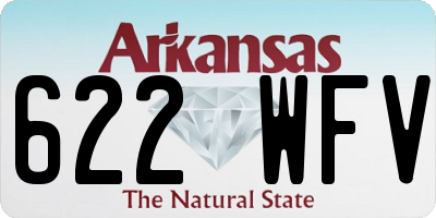 AR license plate 622WFV