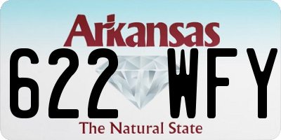 AR license plate 622WFY