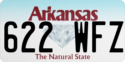 AR license plate 622WFZ