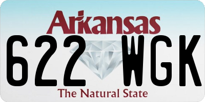 AR license plate 622WGK