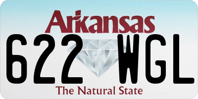 AR license plate 622WGL