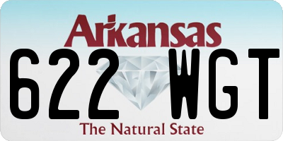 AR license plate 622WGT
