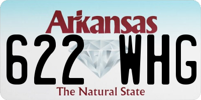 AR license plate 622WHG