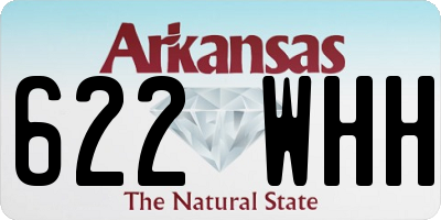 AR license plate 622WHH