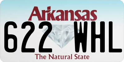 AR license plate 622WHL