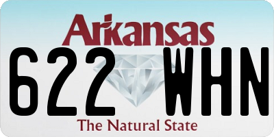 AR license plate 622WHN