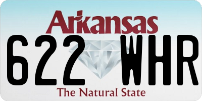 AR license plate 622WHR
