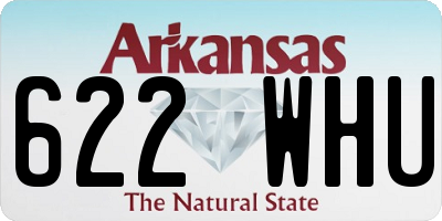 AR license plate 622WHU
