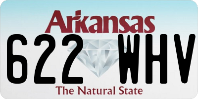 AR license plate 622WHV