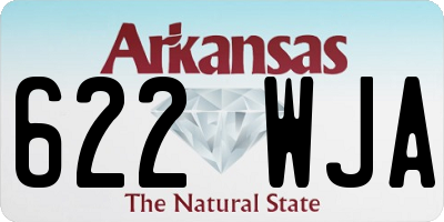 AR license plate 622WJA