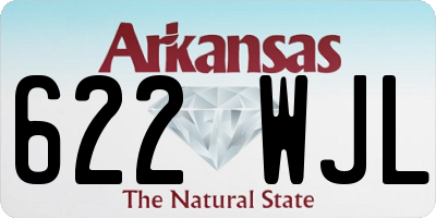 AR license plate 622WJL