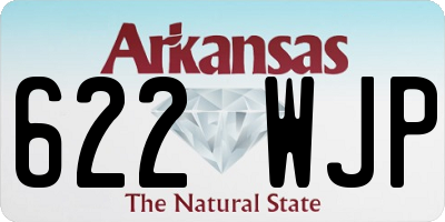 AR license plate 622WJP