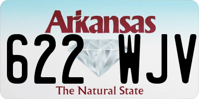 AR license plate 622WJV