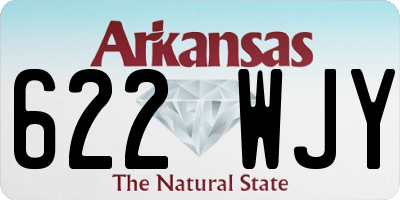 AR license plate 622WJY