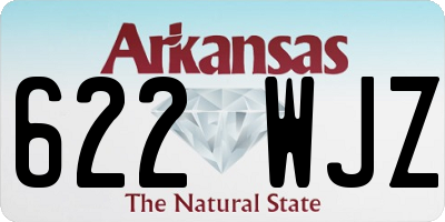 AR license plate 622WJZ