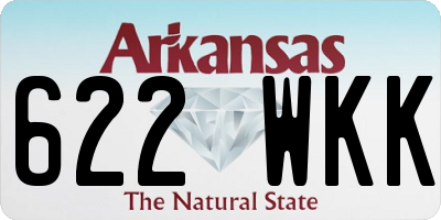 AR license plate 622WKK