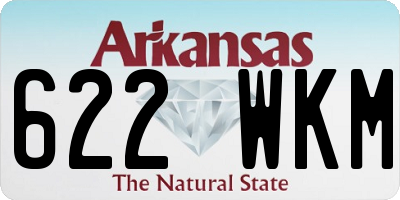 AR license plate 622WKM