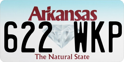 AR license plate 622WKP