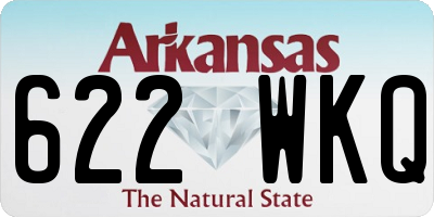 AR license plate 622WKQ