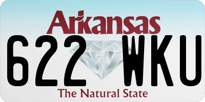 AR license plate 622WKU