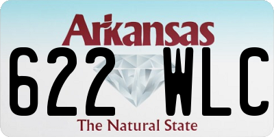 AR license plate 622WLC