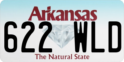 AR license plate 622WLD