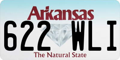 AR license plate 622WLI