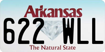 AR license plate 622WLL