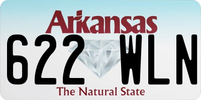 AR license plate 622WLN