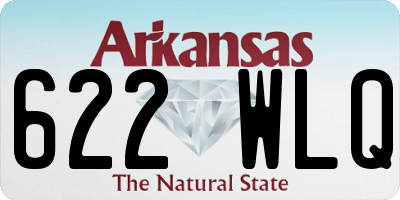 AR license plate 622WLQ