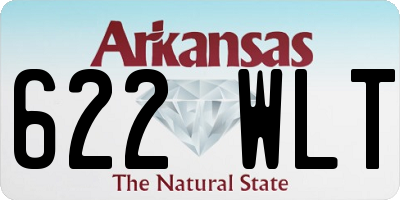 AR license plate 622WLT